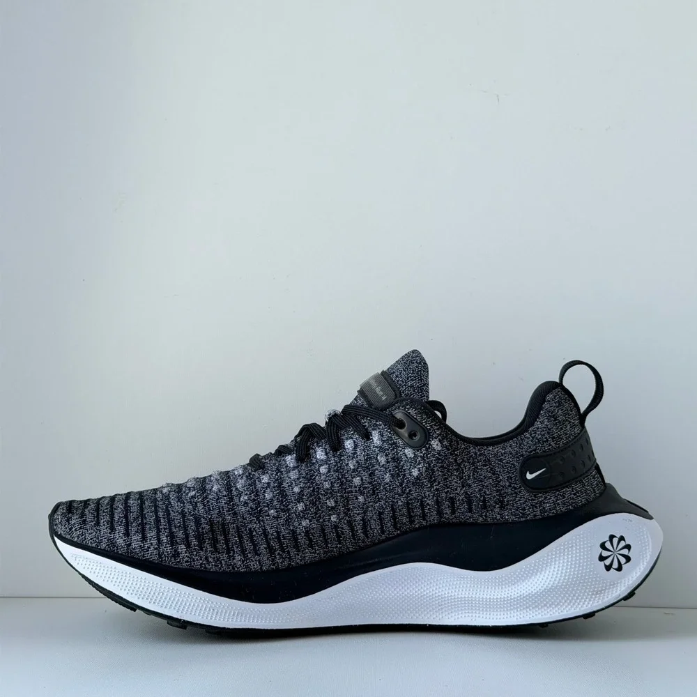 Nike ReactX Infinity Run 4 Oreo Mens 10.5 Knit Cushion Road Running Shoes Gym